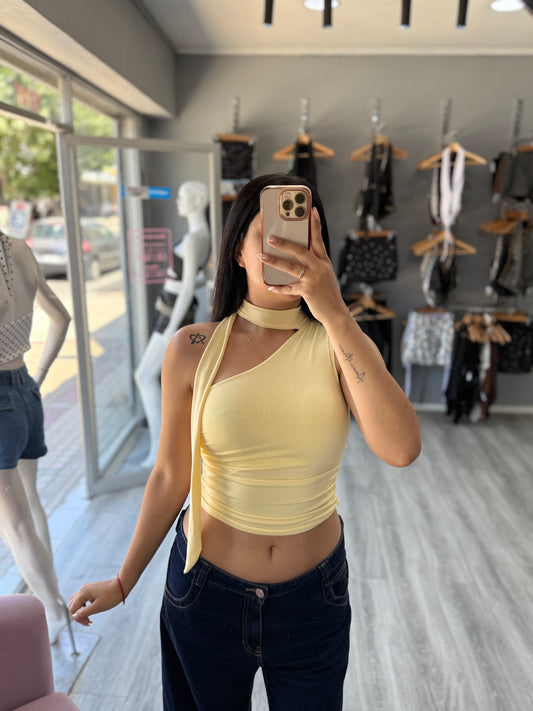 TOP ASIMÉTRICO LAZO