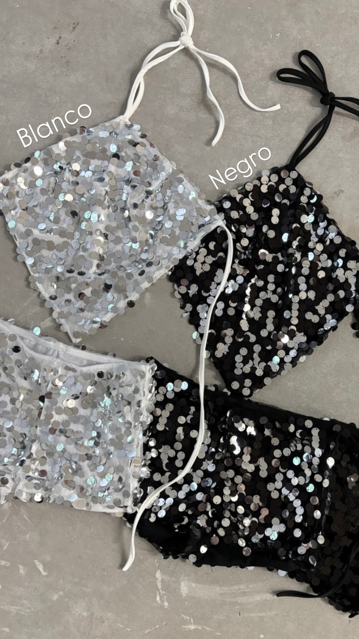 TOP ROMBO LENTEJUELAS🇦🇷