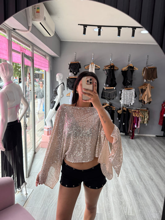 CAPA LENTEJUELAS LARGA