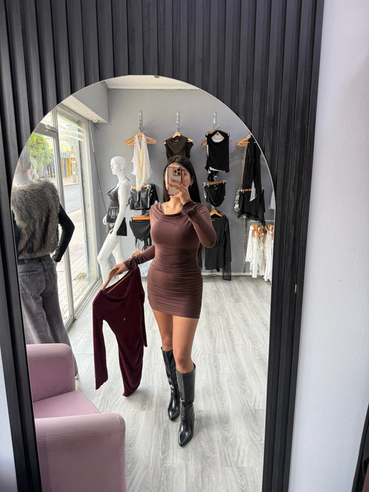 VESTIDO DRAP ALGODÓN