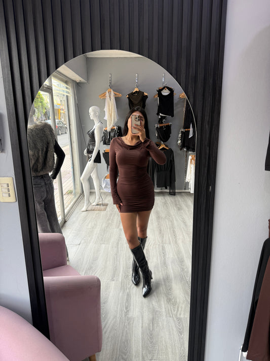 VESTIDO DRAP ALGODÓN