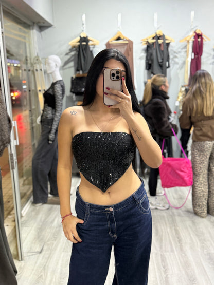TOP LENTEJUELAS