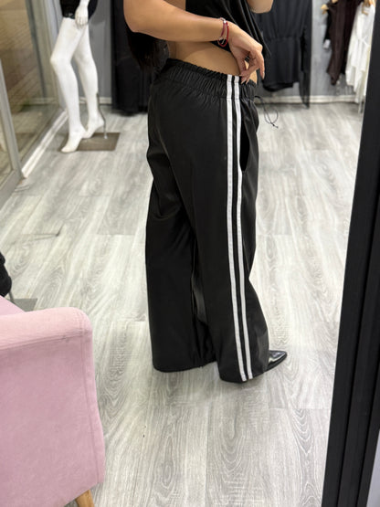 WIDE LEG ECOCUERO