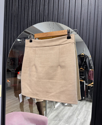 FALDASHORT GAMUZA