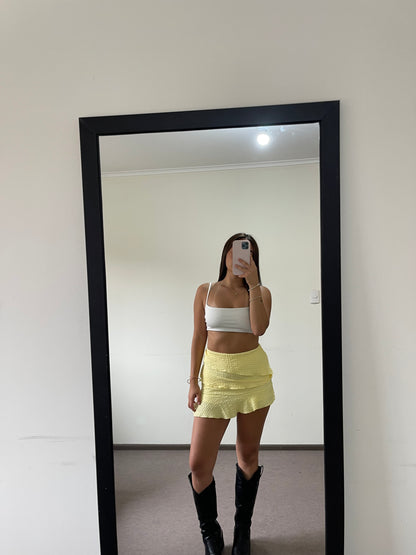 FALDA HAWÁII AMARILLA 🇦🇷