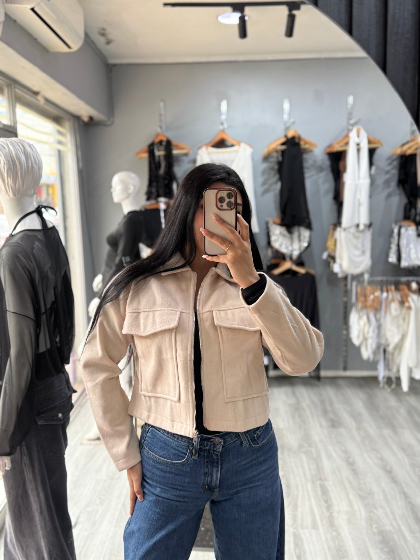 CHAQUETA PAÑO