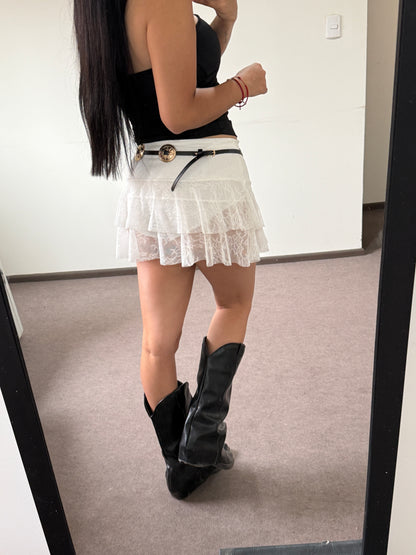 FALDA ENCAJE 🇦🇷