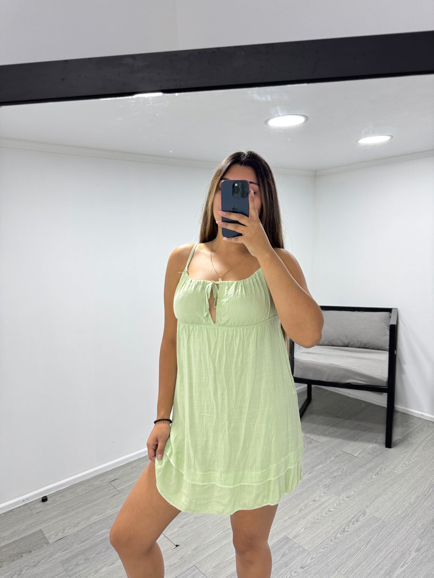 VESTIDO LINO ROMÁNTICO🇦🇷