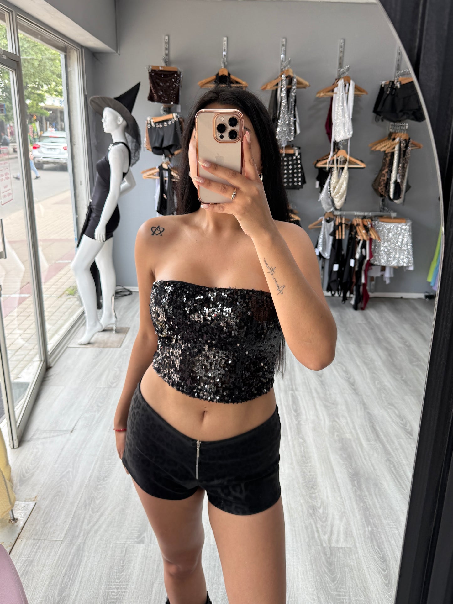 STRAPLESS LENTEJUELA 🇦🇷