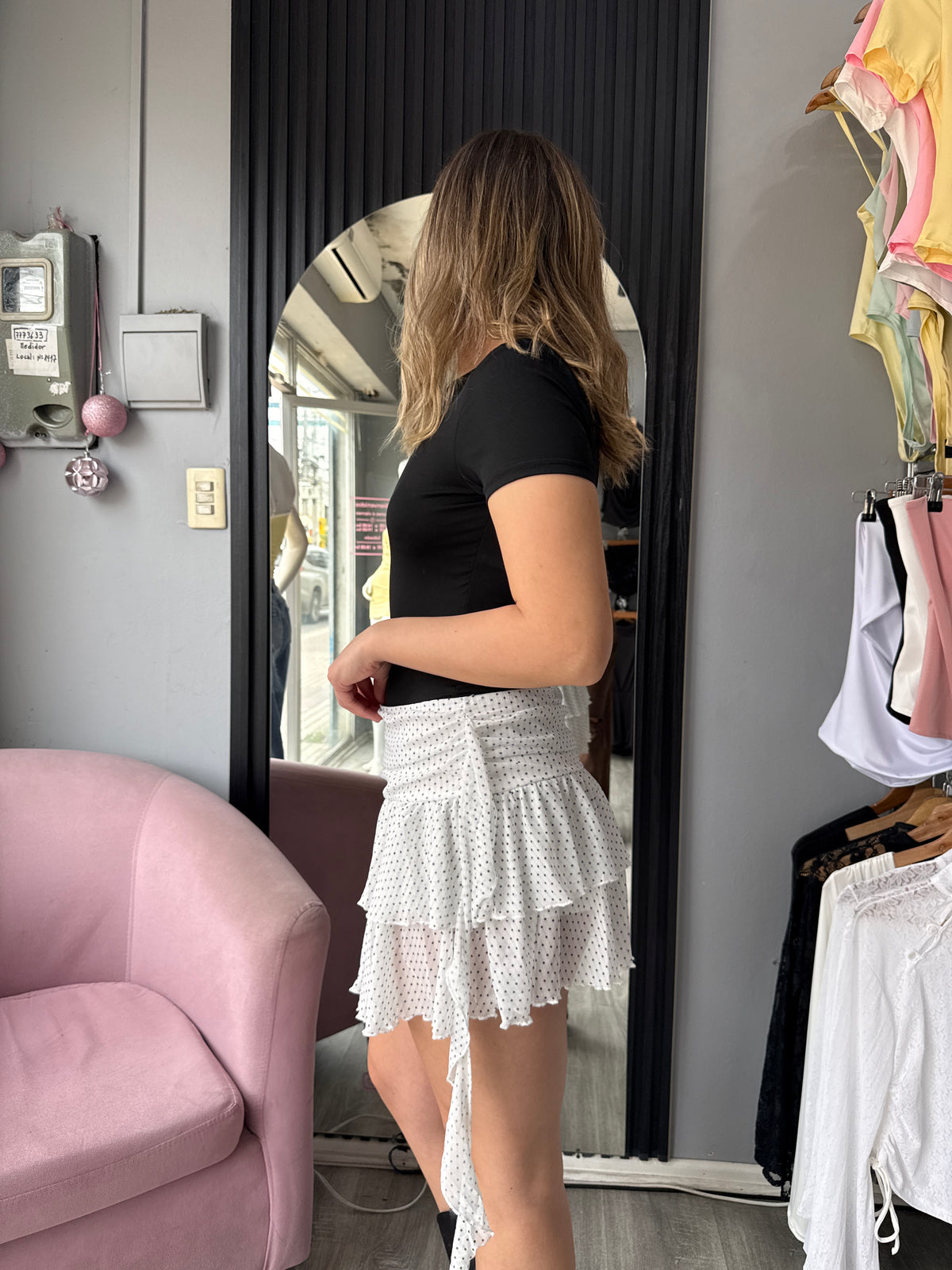 FALDASHORT POLKA