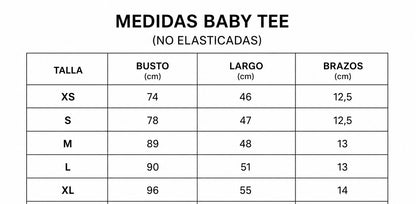 BABY-T MANGA CORTA 🇨🇱