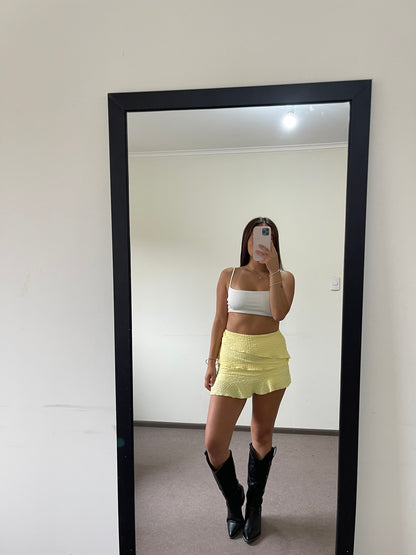 FALDA HAWÁII AMARILLA 🇦🇷