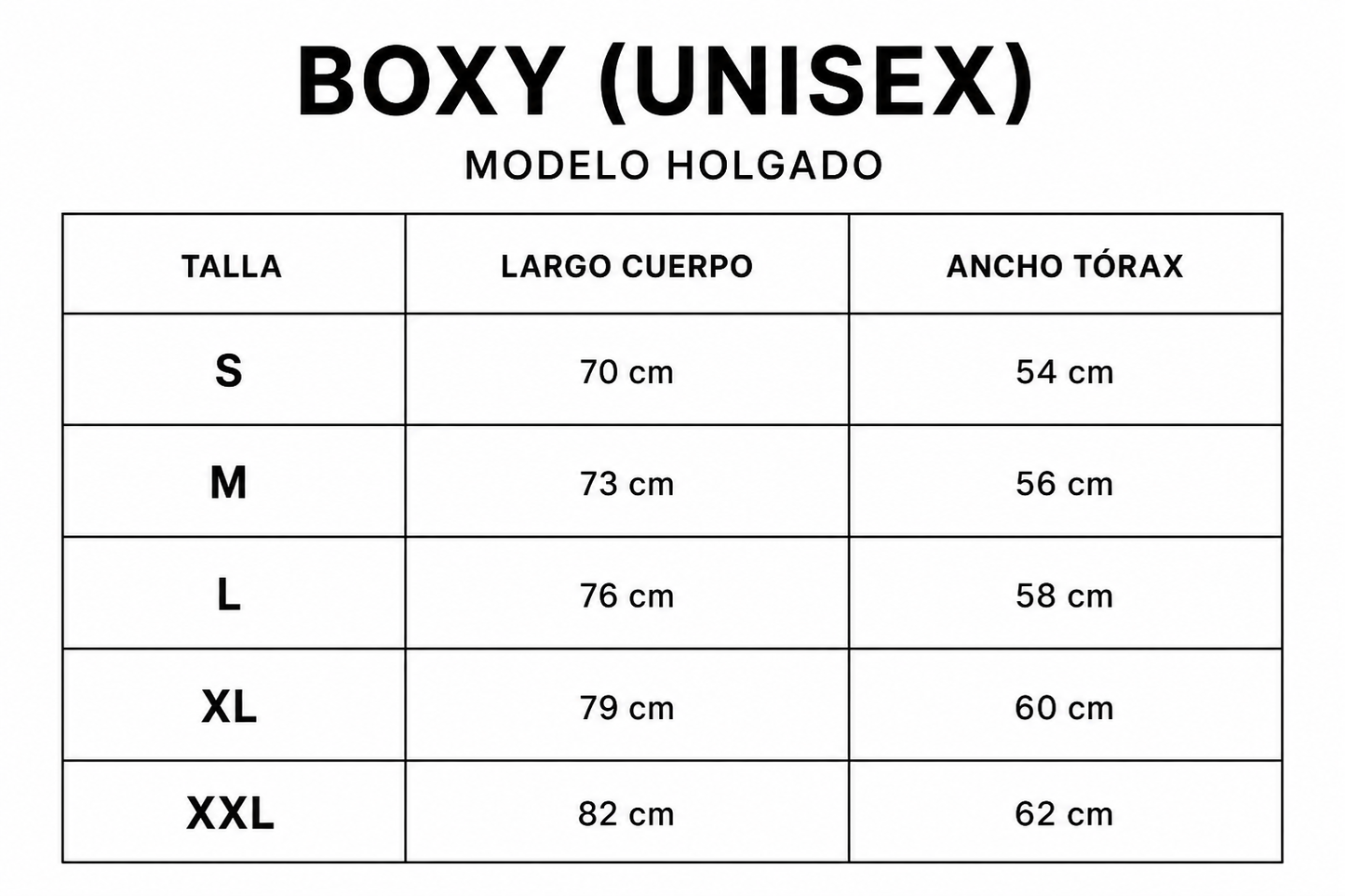 BOXY (UNISEX) 🇨🇱