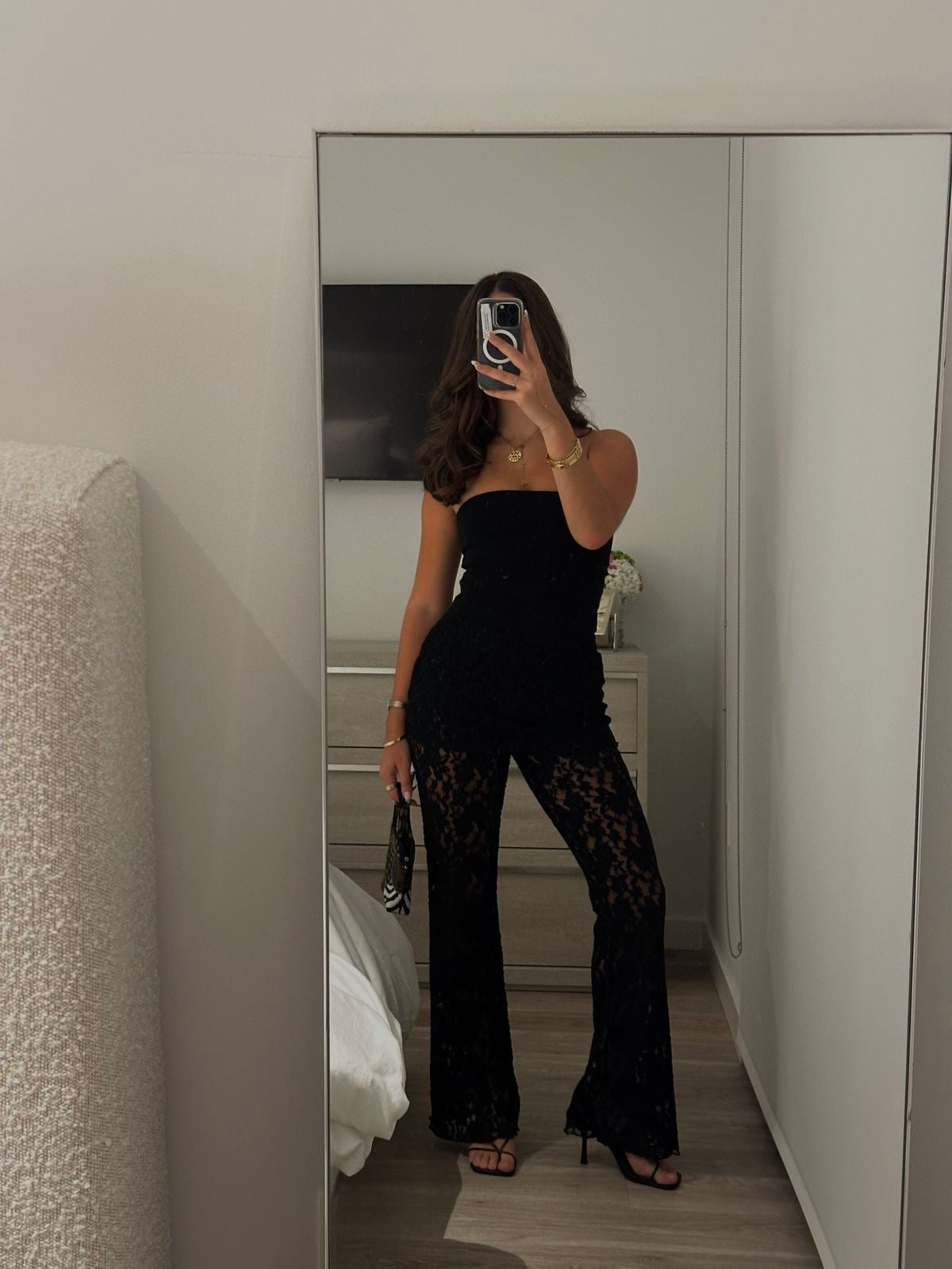 PANT ENCAJE