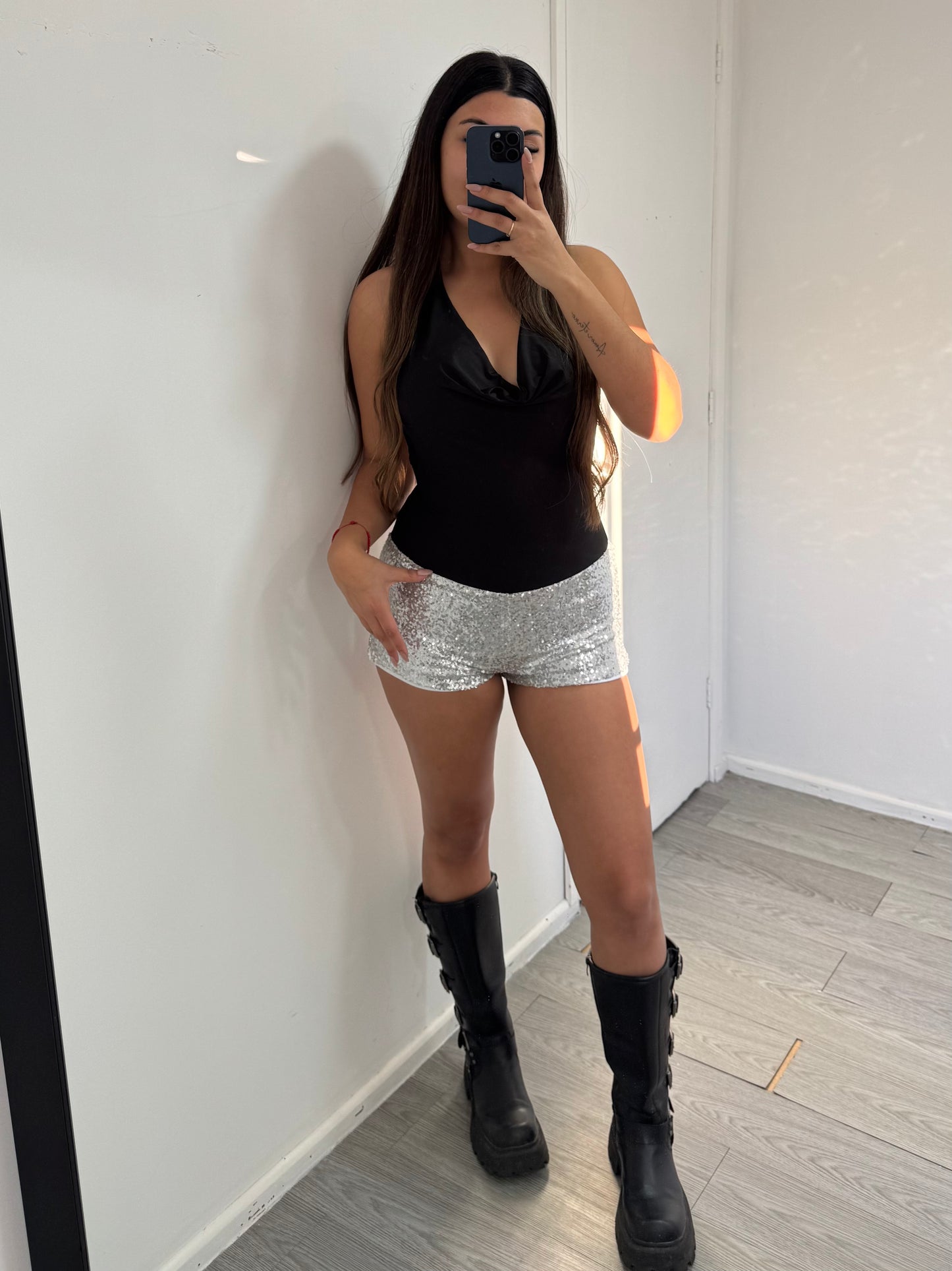 MICROSHORT LENTEJUELAS